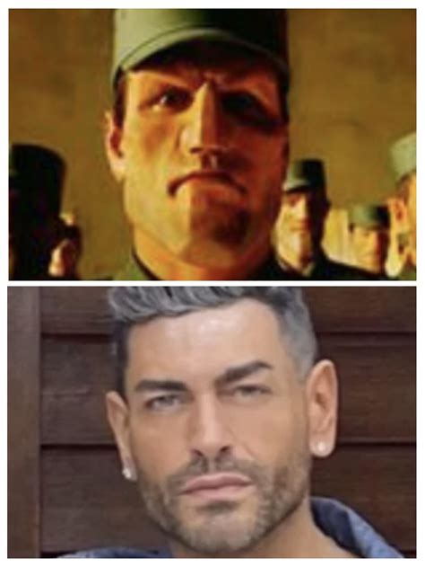 Sarper looks like the soldiers from “Across the Universe”…I can’t see ...