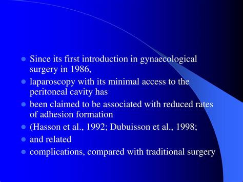 PPT - Adhesions & adhesiolysis PowerPoint Presentation, free download - ID:1404491