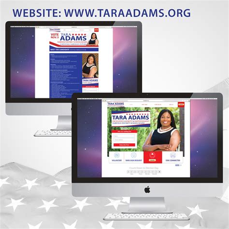 Tara Adams Campaign for School Board on Behance