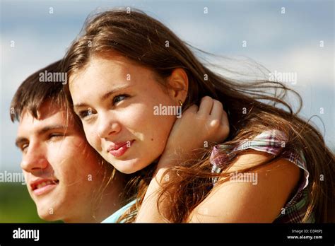 love hug of two lowers Stock Photo - Alamy