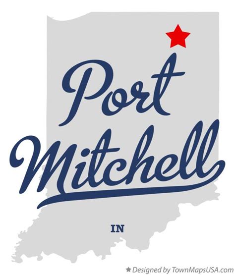 Map of Port Mitchell, IN, Indiana