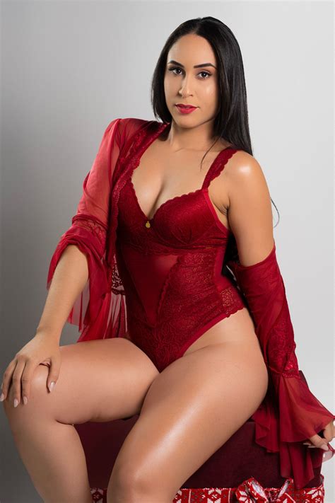 Photo of a Woman in Red Lingerie Posing · Free Stock Photo