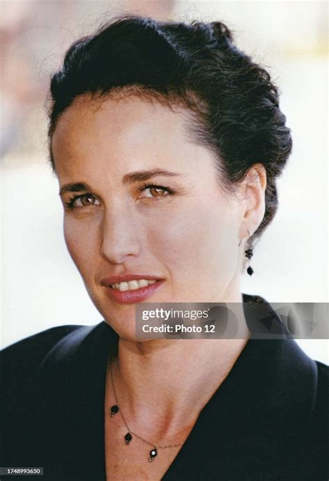 Andie MacDowell. Cannes Film Festival, May 1995. News Photo - Getty Images