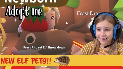 I Bought the New Adopt Me Elf Pets!! - YouTube