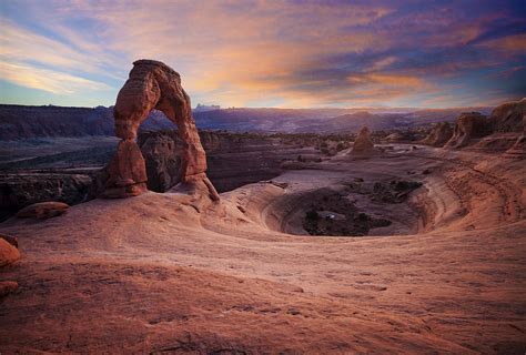 Delicate Arch sunset Photograph by James McGinley