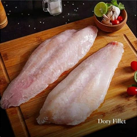 jual pangasius dori fillet frozen kemasan random isi    fillet