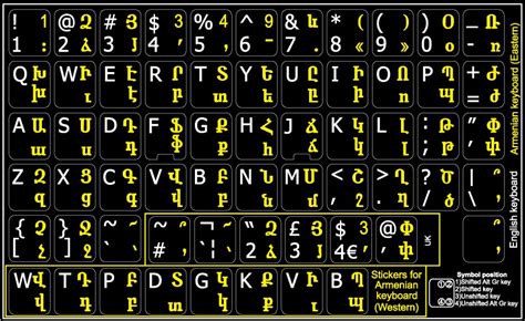 Armenian English non-tr PC