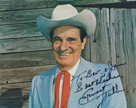 Download Ernest Tubb Country Singer Signature Wallpaper | Wallpapers.com