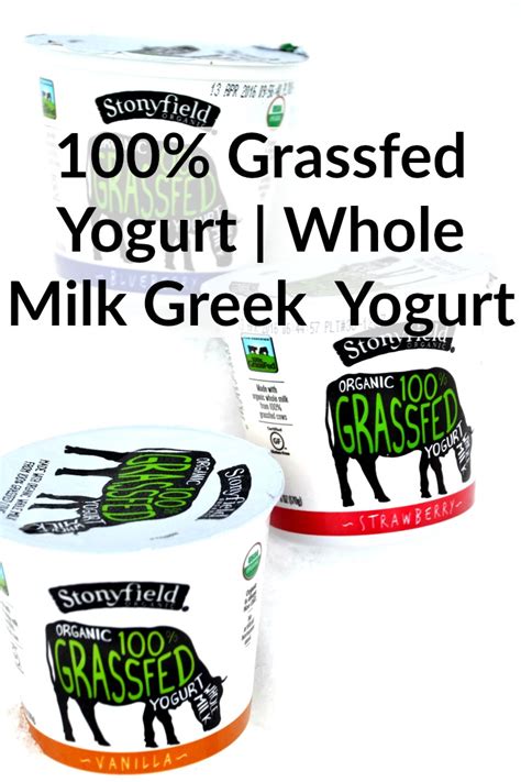 Stonyfield Grassfed Yogurt and Whole Milk Greek Yogurt Review | Just ...