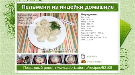 Пельмени из индейки домашние - как приготовить, рецепт с фото по шагам ...