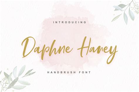 Daphne Haney Font | dafont.com