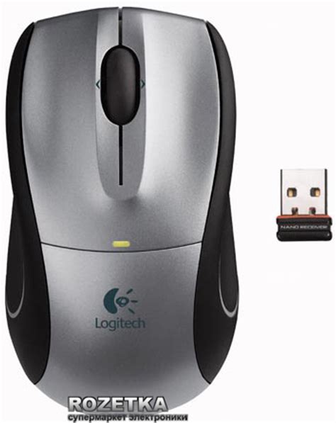 Мышь Logitech M505 Wireless Mouse (910-001320) Light Silver – фото ...